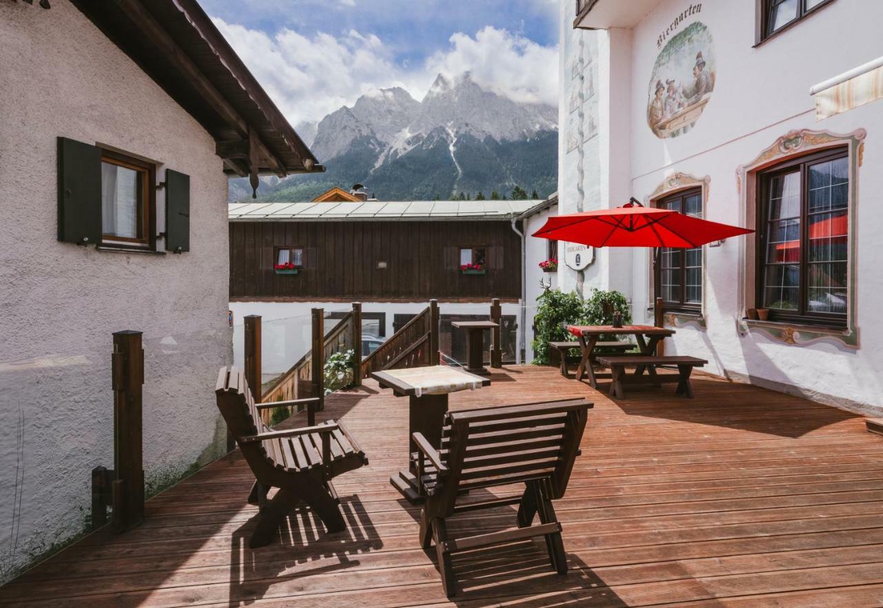 Gasthof Hoehenrain Grainau Bagian luar foto